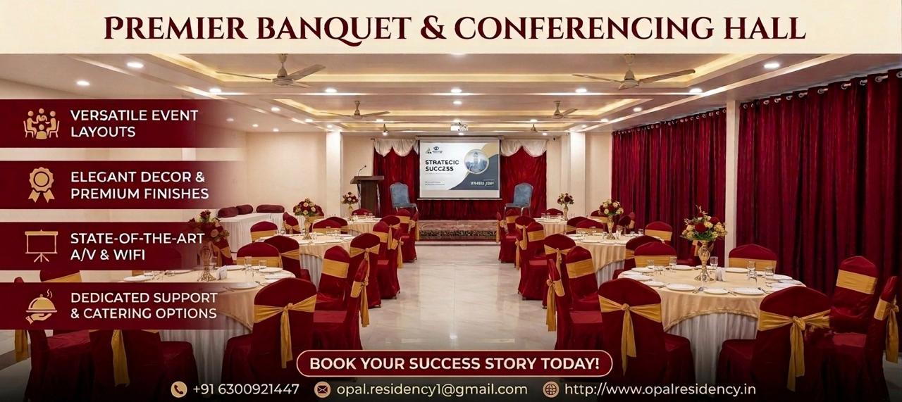 Opal Residency banquet hall